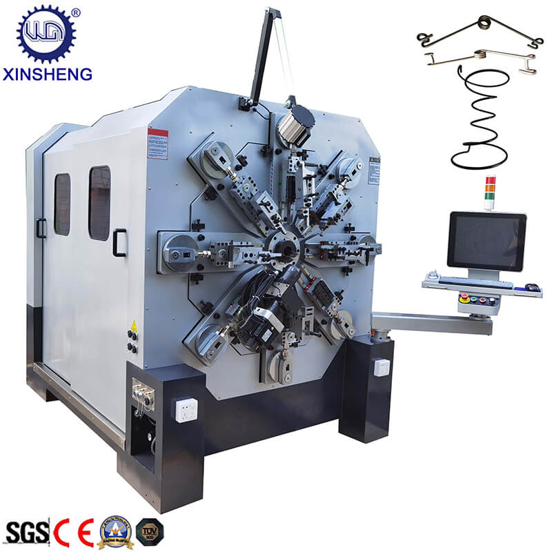Camless spring coiling machine
