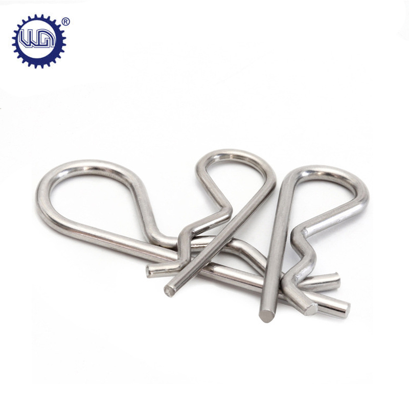 Custom wire forming spring R shape cotter pin – Metal Wire Forms Custom