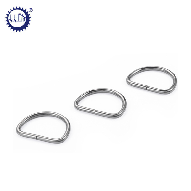Stainless Steel Plated D-ring Customized With Spot Welding – Metal Wire ...