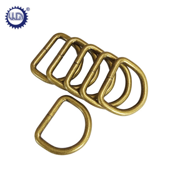 Stainless Steel Plated D-ring Customized With Spot Welding