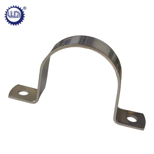 Custom Steel U-shaped Pipe Clamp Galvanized Saddle Clamp