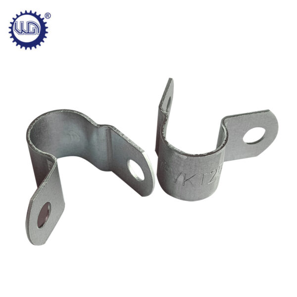 Customized U-shaped flat 304 stainless steel pipe clamps